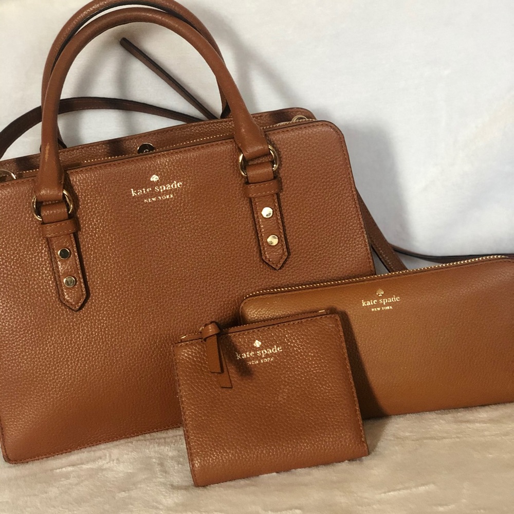 Kate Spade Mulberry Street Lise + 2 wallets